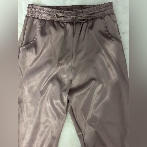 Dusty Mauve Drawstring pants - Picture 3 of 3
